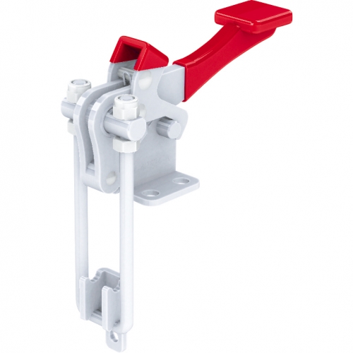 Latch Toggle Clamps with Safety Lock Vertical Versions (Stainless Steel)